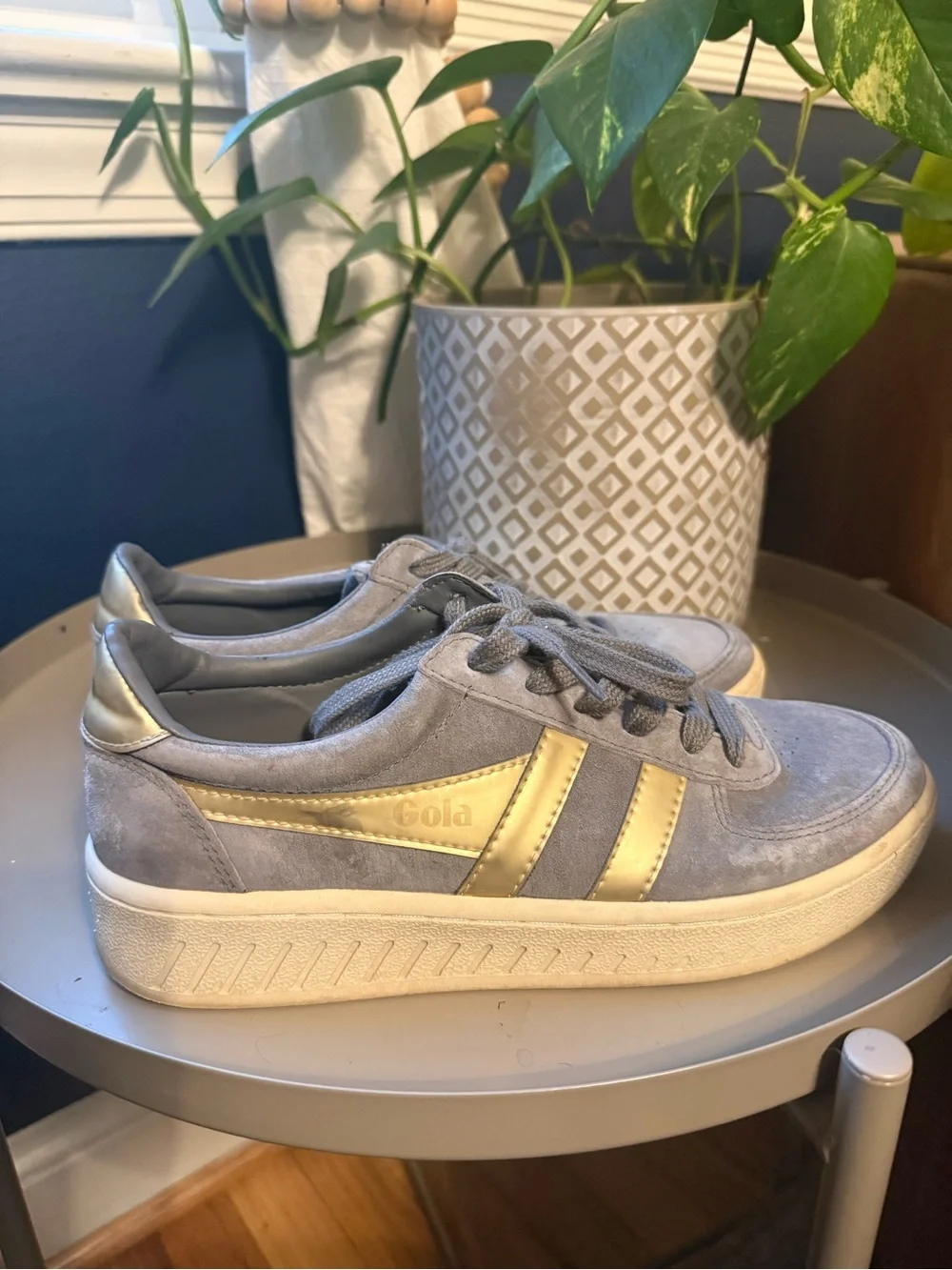 Gola 8 Retro Suede Sneaker Neutral Athleisure 90s Quiet Luxury Streetwear Preppy
